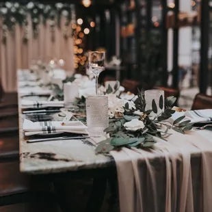Wedding in the Study.