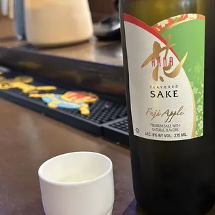 Yummy sake, taste like apple juice