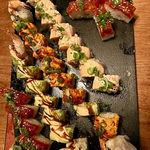 Sushi platter
