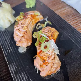 Torched Salmon Belly