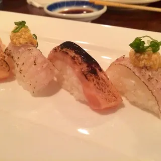 Torched Miso Salmon Sashimi