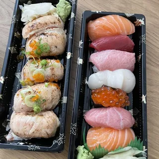 Salmon Aburi