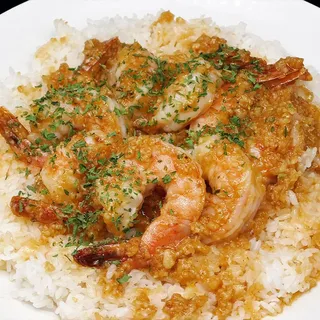 EbiKahuku (Garlic Shrimps)