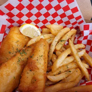 Fish and Chips (4 pc)