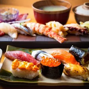sashimi, food, sushi, sushi and sashimi