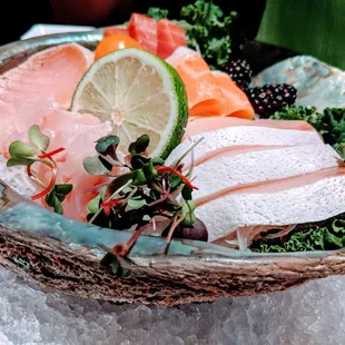 Sashimi sampler