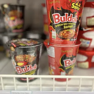 Spicy chicken ramen