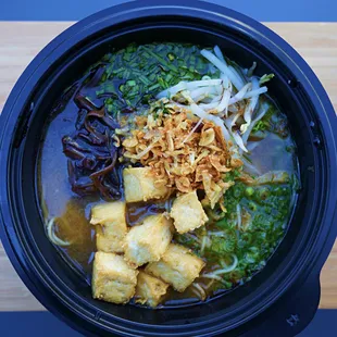 Tofu &amp; vegetable miso ramen
