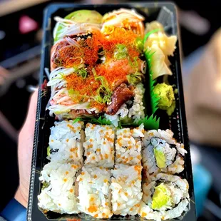 Dragon Roll and King California Roll