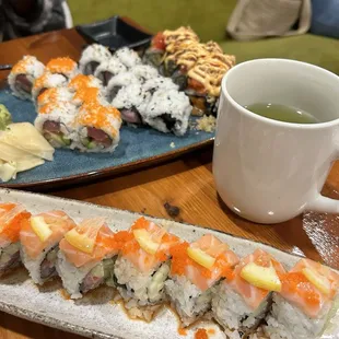 food, sashimi, sushi, sushi and sashimi