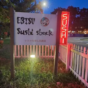 Sign out front...don't miss it!