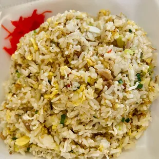 a bowl of fried rice