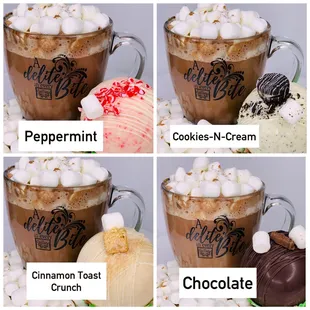 Hot Cocoa Bomb Flavors