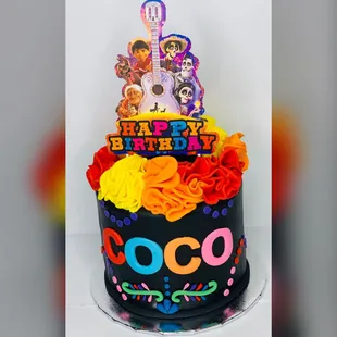 Coco Theme Cake