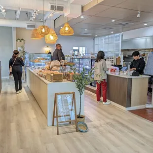 customers at counter