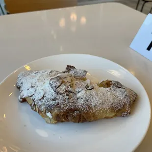 Almond croissant was so good!