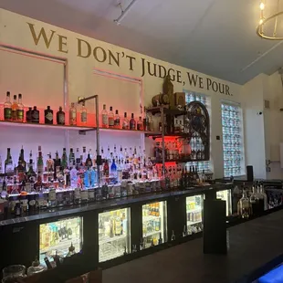 Bar at sinners &amp; saints.