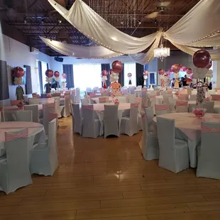 Baby shower for 200 guests