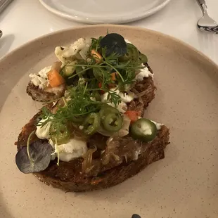 The tartine.  Yes.  You need this!