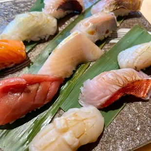 sushi, sashimi, sushi and sashimi, food