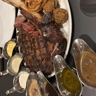 54 oz tomahawk was perfect for 4 ppl