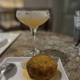Maryland Lump Crab Cake and Side Car