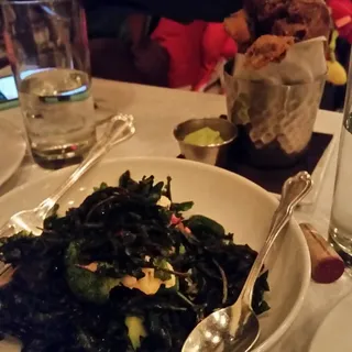 Fried Spinach