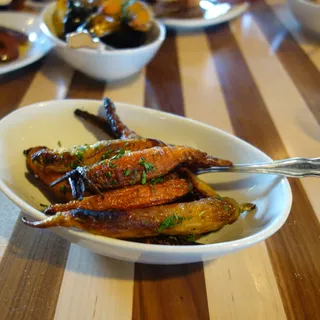 Roasted Heirloom Carrots