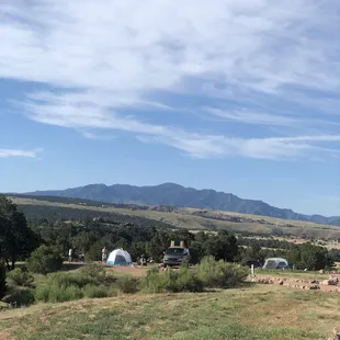 Our tent site.
