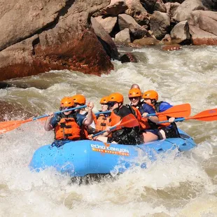 Level 4 rapids in July