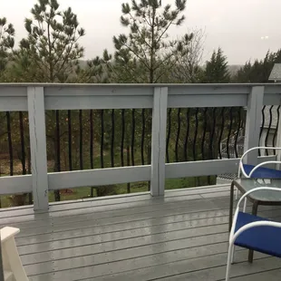 Our balcony