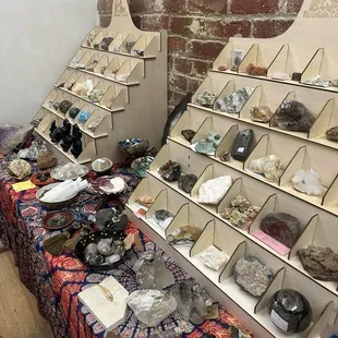 Rocks and crystals