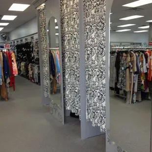 Dressing rooms