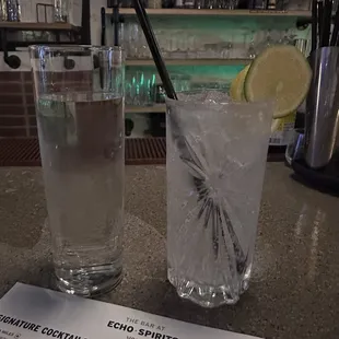 Gin and tonic