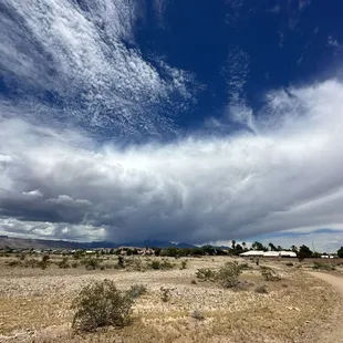 I was walking the outer path and came across this cloud formation