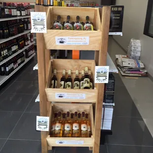 Our Sweet wines sold all over Kentucky at local owned Liquor stores.