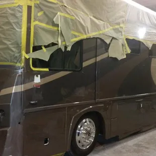 Fresh out of the paint booth.