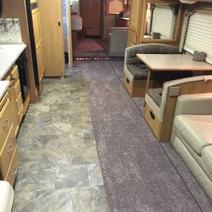 Complete flooring replacement