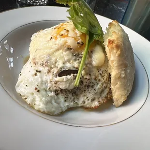 Eggs & Sausage Sandwich