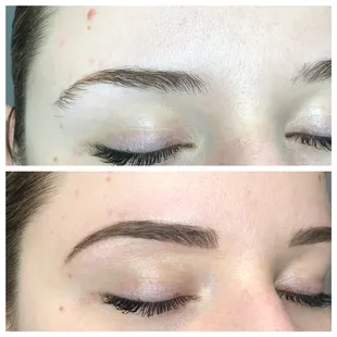 Lena does full or thin brows and everything in between. Always enhancing ones natural shape! Reach Lena at 1-408-603-9071
