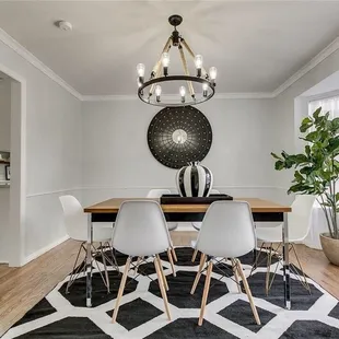 Black and white classic styling