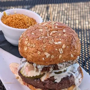 Mac and Cheese Burger
