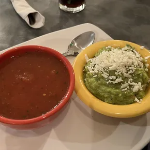 The House Made Guacamole, Salsa &amp; Chips...Yum!!