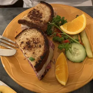 The Reuben on Gluten Free Bread