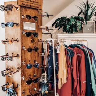 Wooden sunglasses with polarized lenses by ColoradoSol.