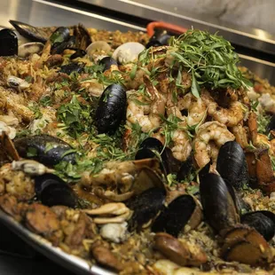 Delicious Paella by The Painted Table