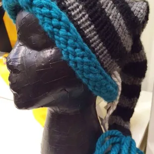 Knitted hats in lots of styles!