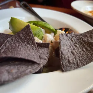 Ceviche de les ado blanco ($8.50)