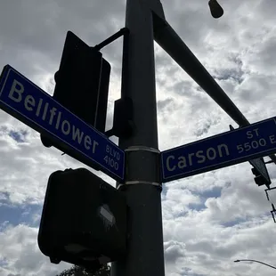 Bellflower Blvd and Carson St.