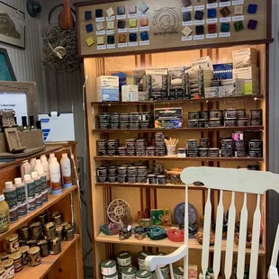 They sell different types of products, too.